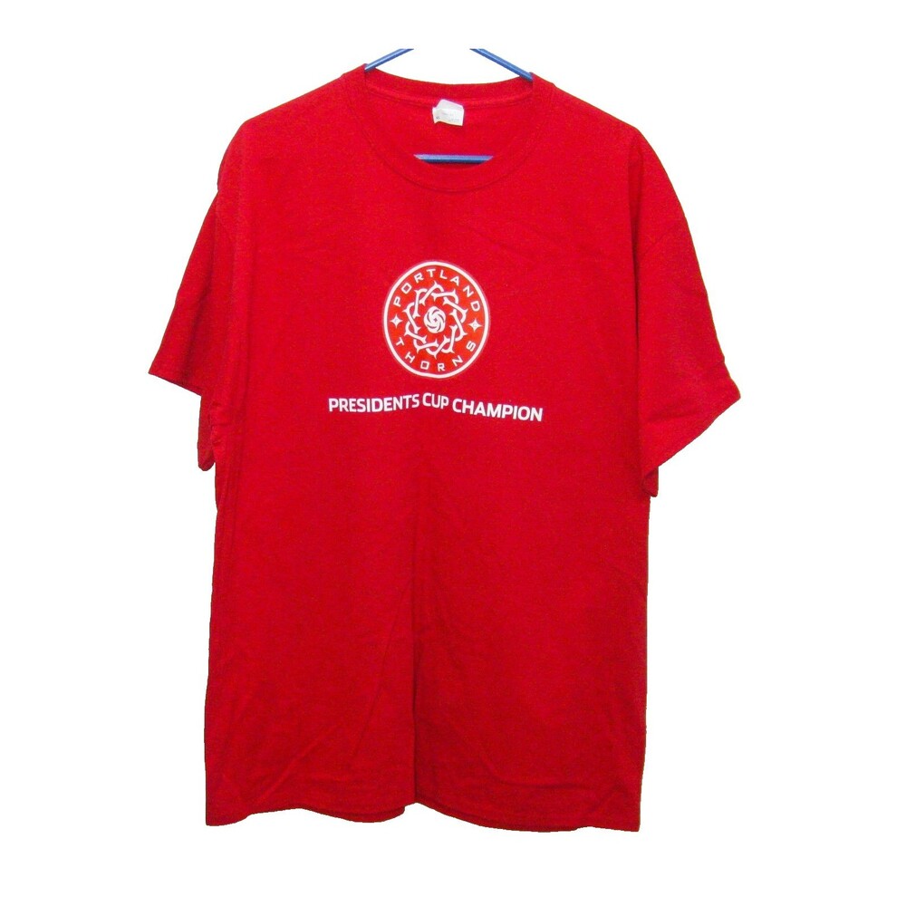Port and Company Red Portland Thorns Presidents Cup Champion Tee